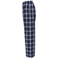 Navy/Silver Plaid