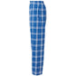 Royal/Silver Plaid