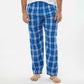 Royal/Silver Plaid
