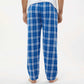 Royal/Silver Plaid