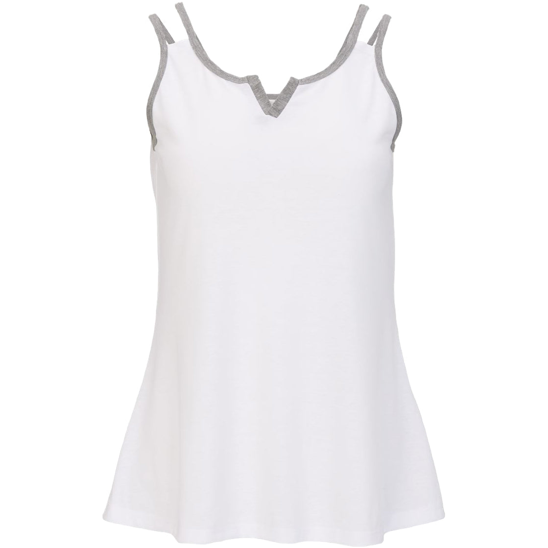 White/Oxford Heather