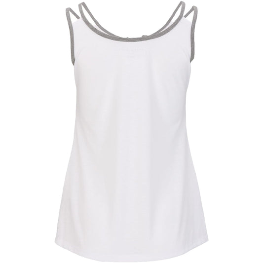 White/Oxford Heather