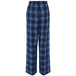 Navy/Columbia Plaid
