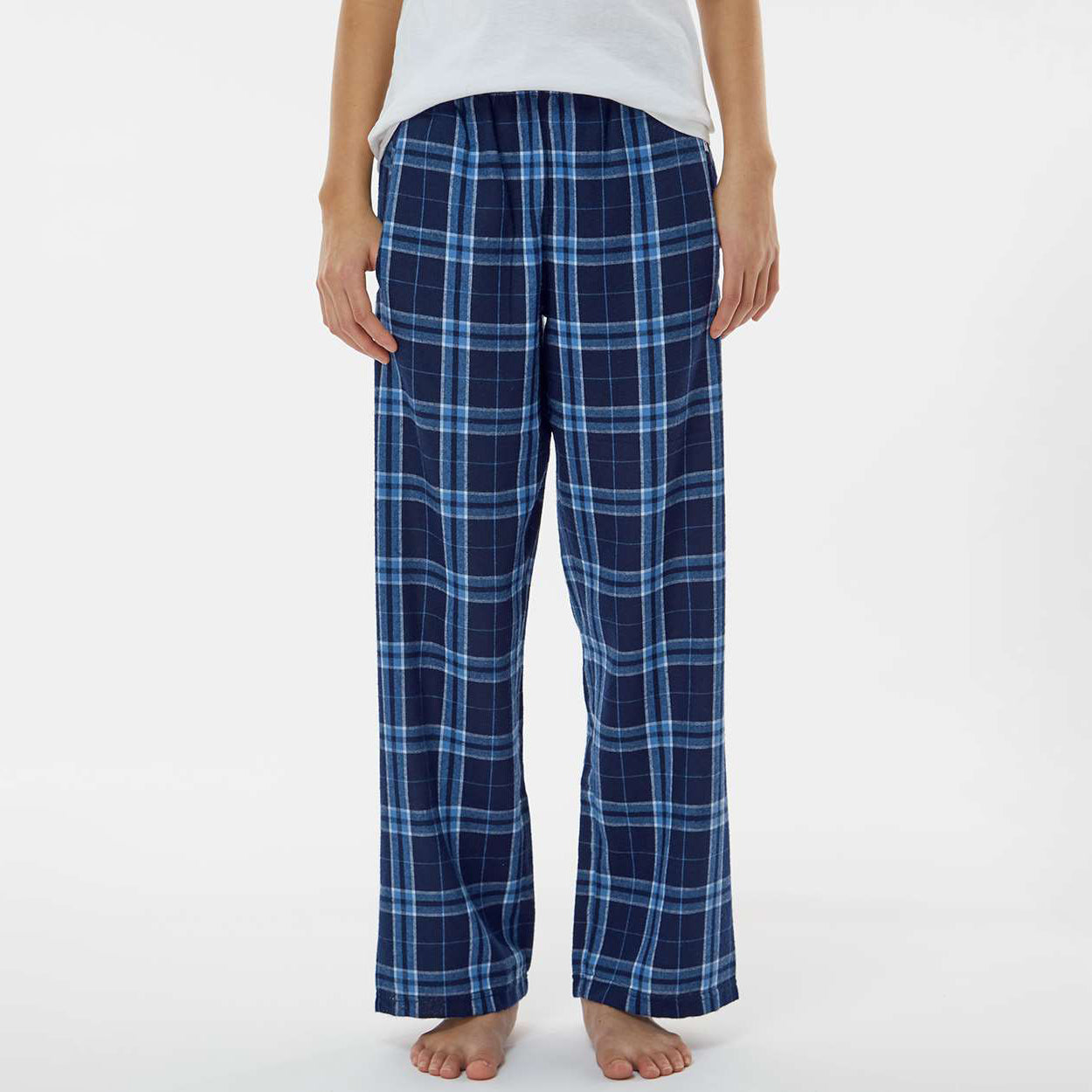 Navy/Columbia Plaid
