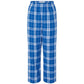 Royal/Silver Plaid