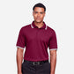 Burgundy/White