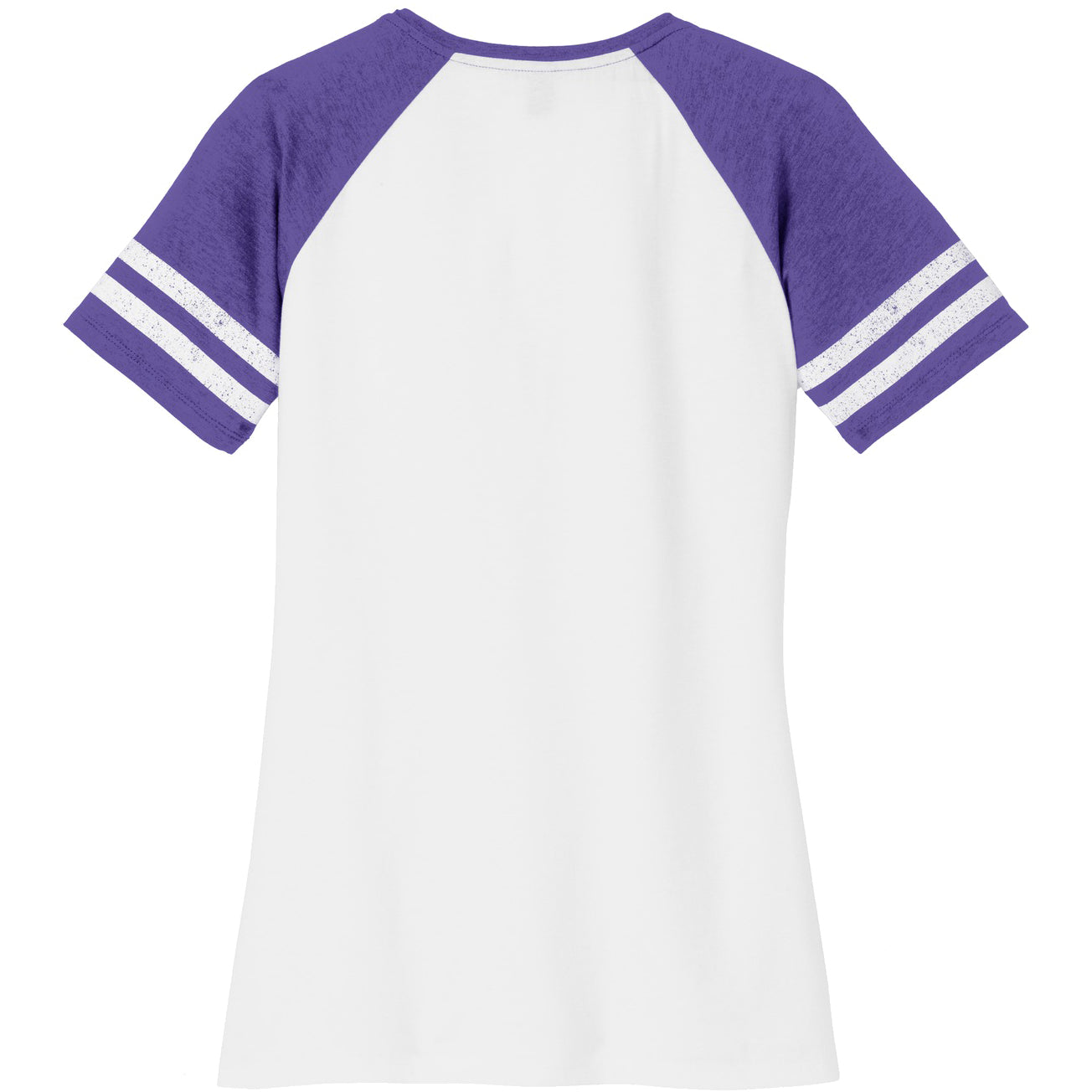 White/Heathered Purple