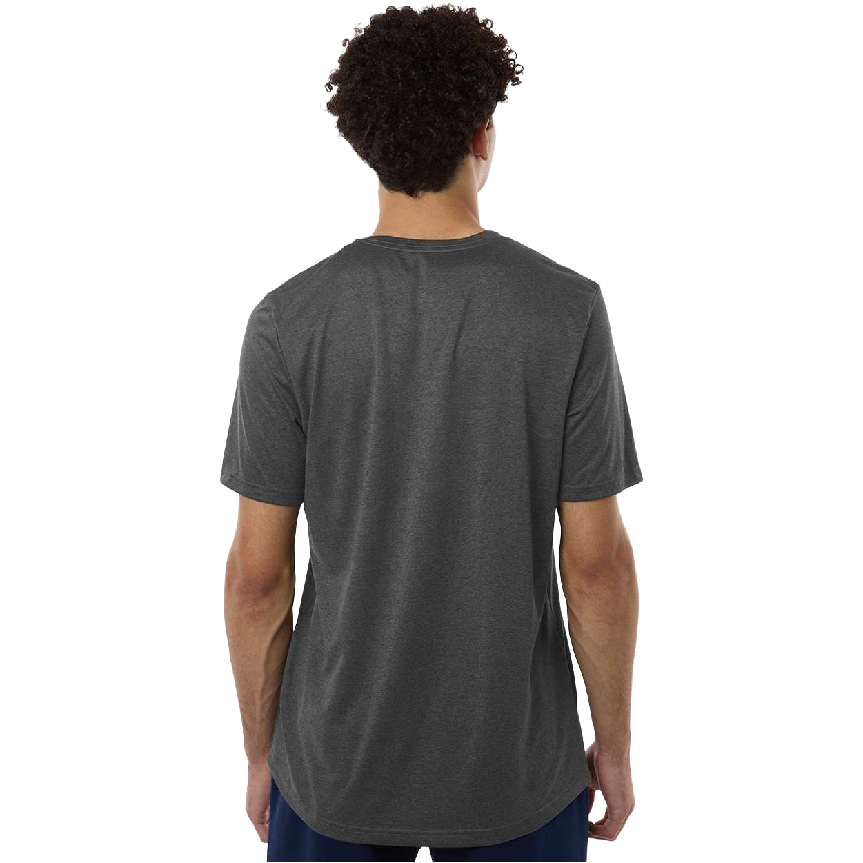 Dark Grey Heather/ White