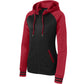 Black/Deep Red