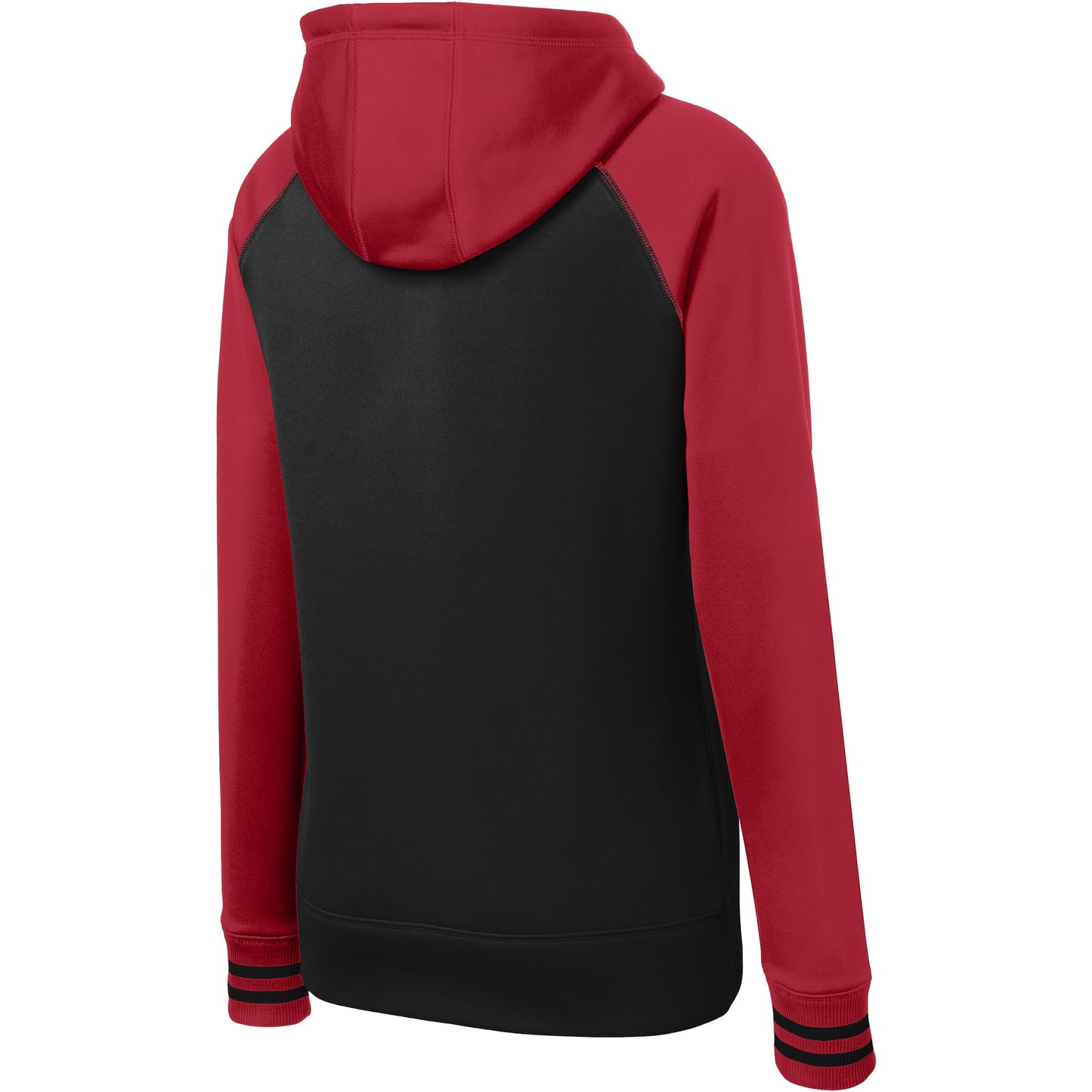 Black/Deep Red