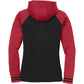 Black/Deep Red