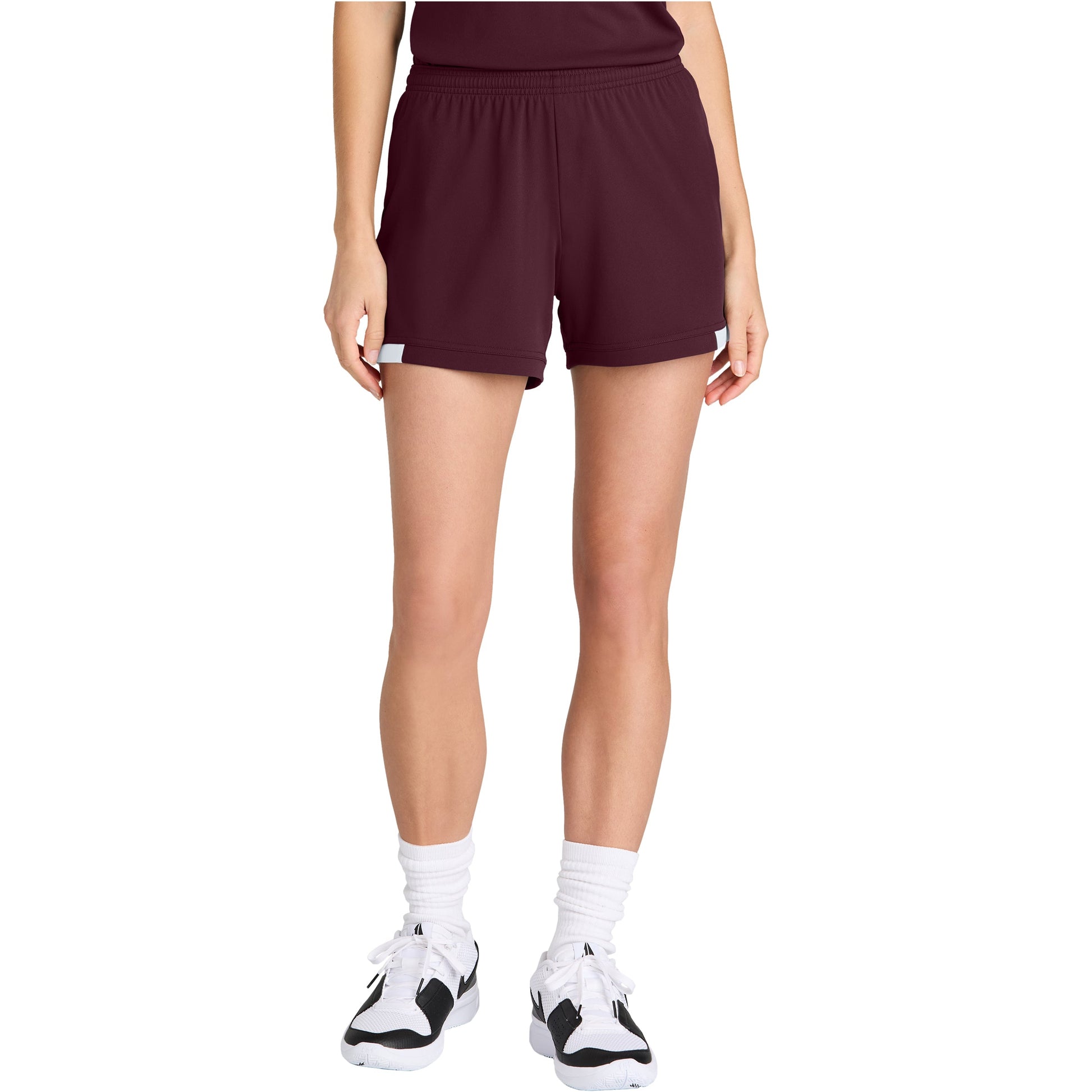 Maroon/White