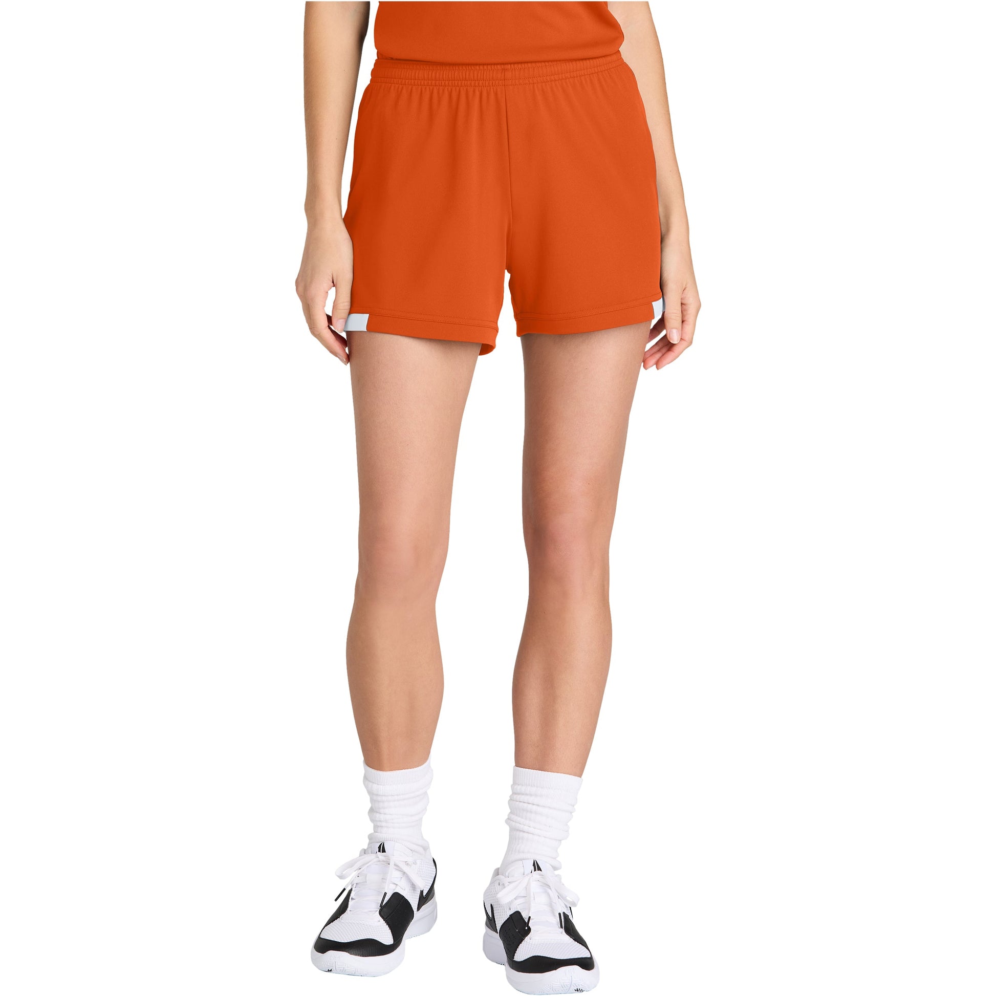 Deep Orange/White