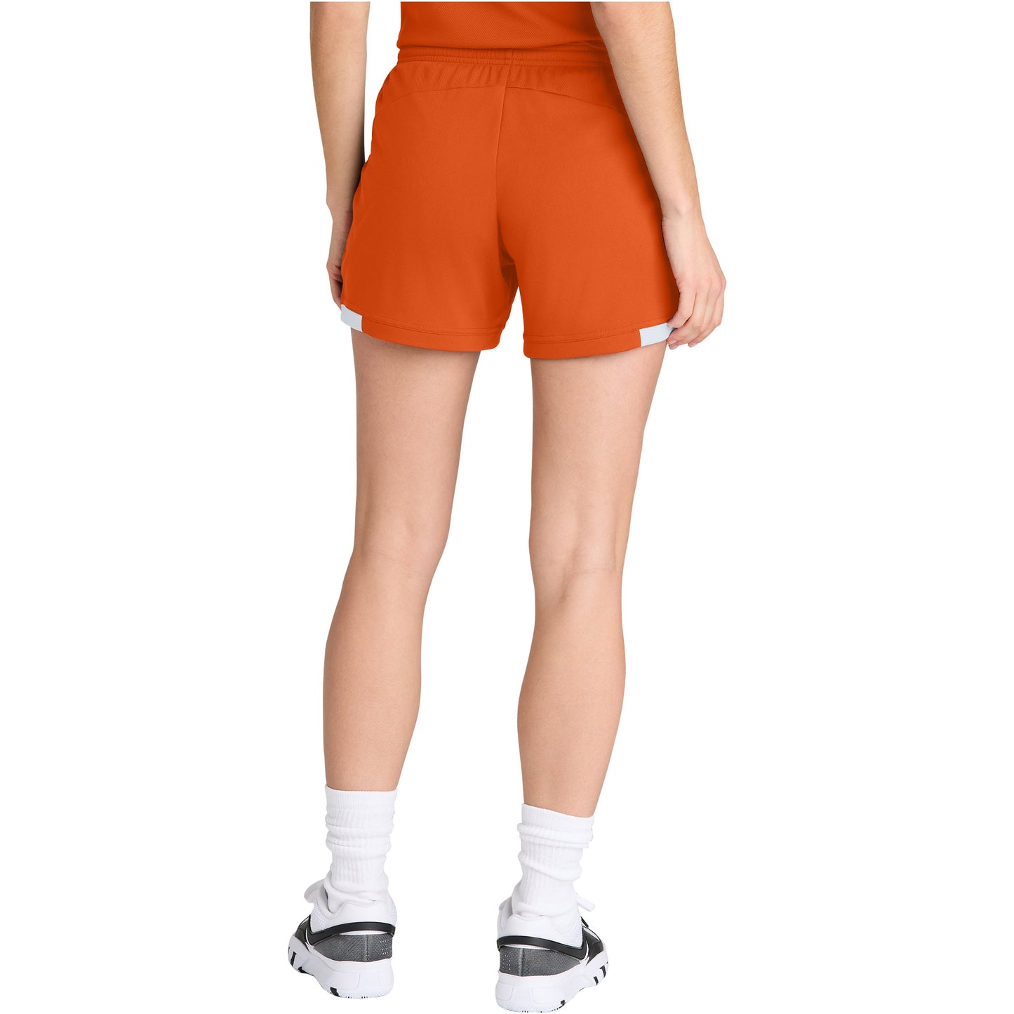 Deep Orange/White
