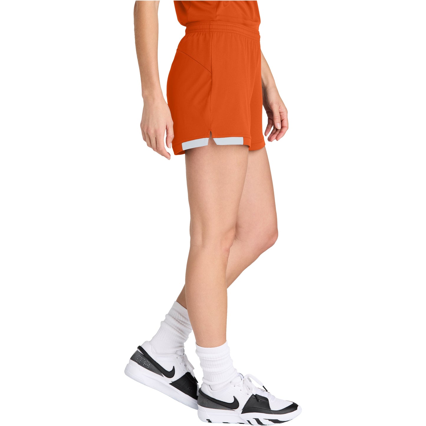 Deep Orange/White