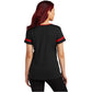 Black/Deep Red
