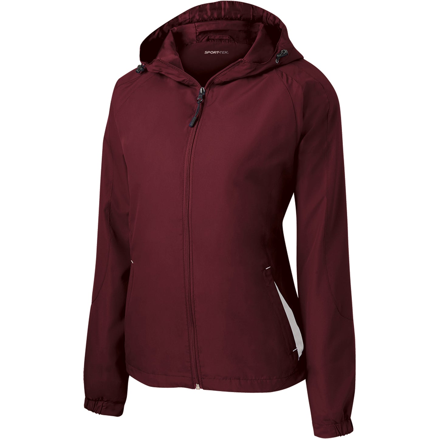 Maroon/White