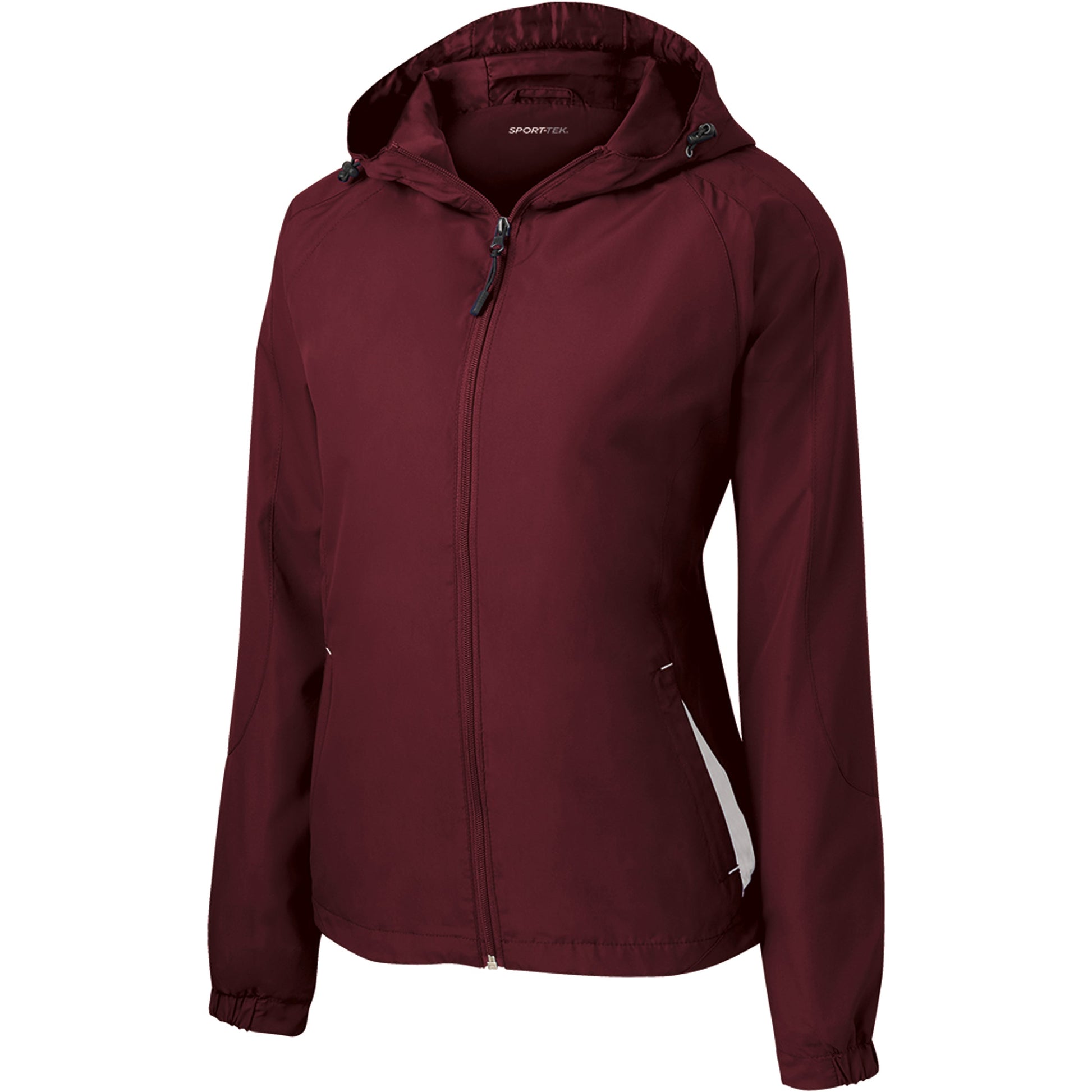 Maroon/White