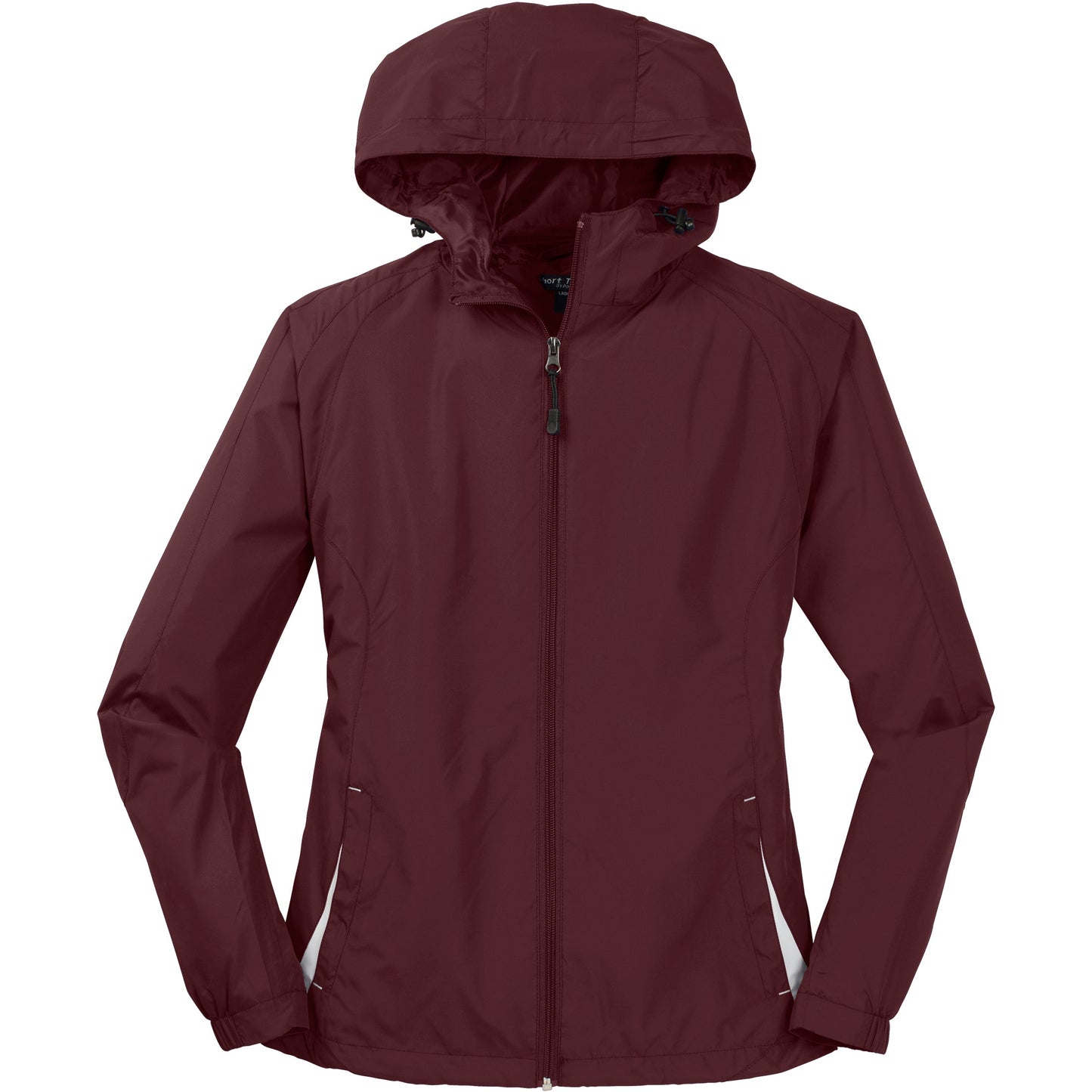 Maroon/White