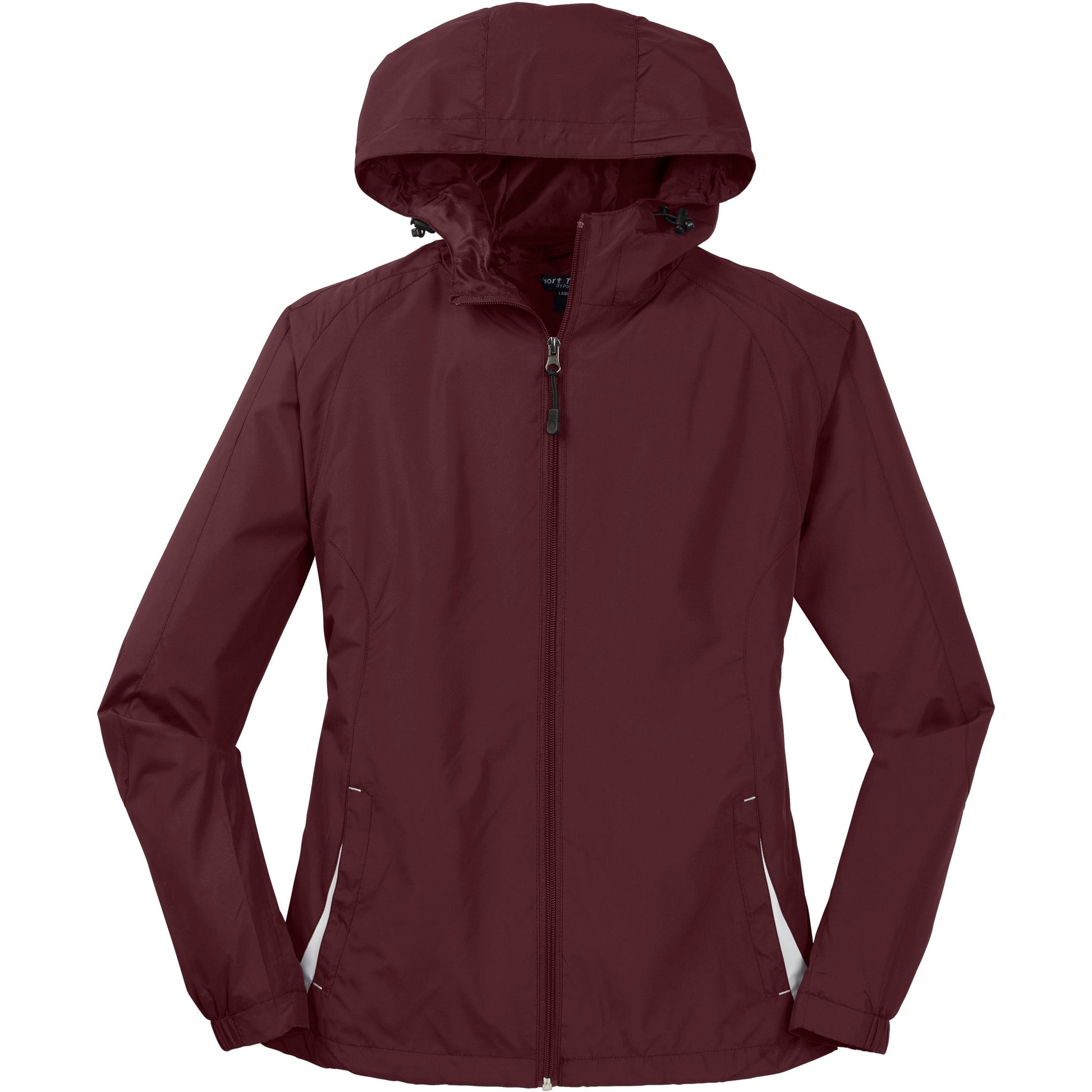 Maroon/White