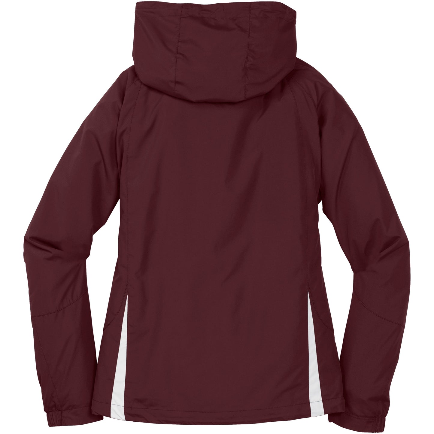 Maroon/White