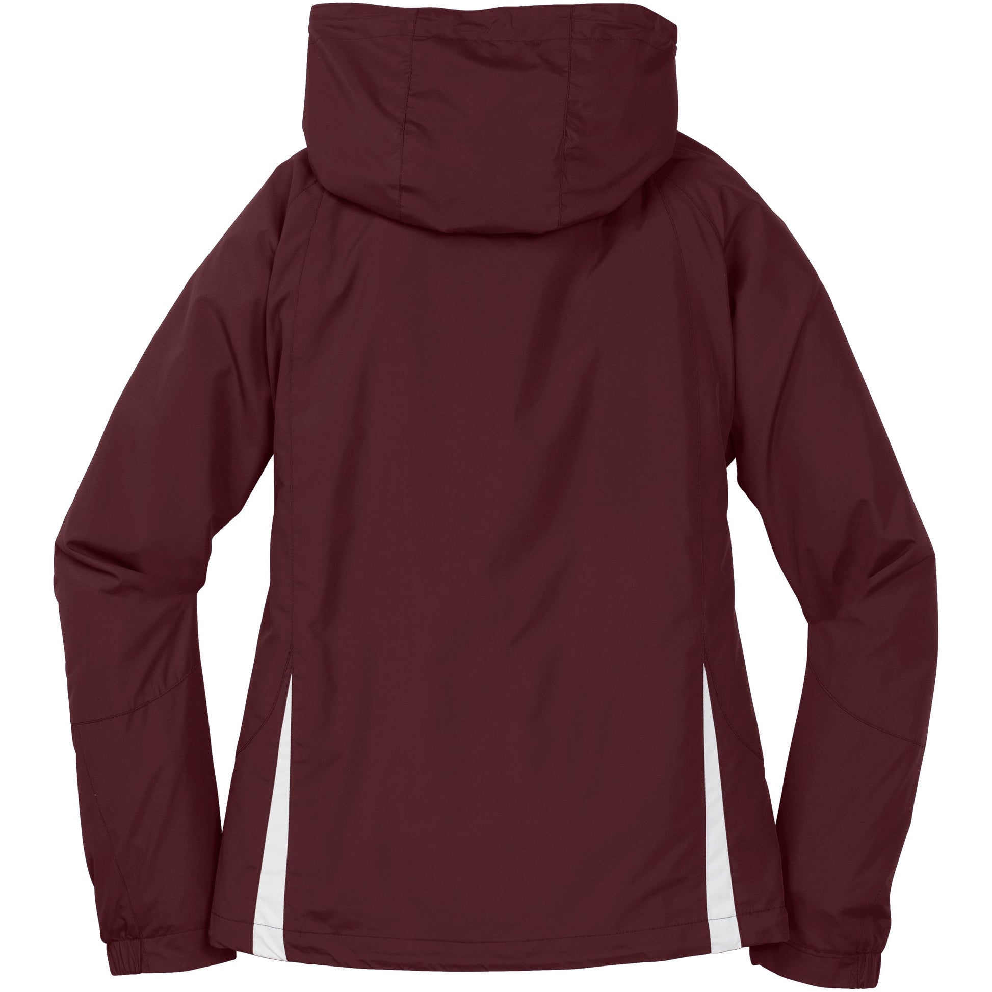 Maroon/White