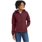 Maroon/White