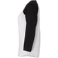 White Solid/Black