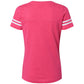 Vintage Hot Pink/White