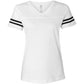 White Solid/Black