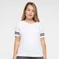 White Solid/Black