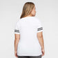 White Solid/Black