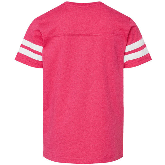 Vintage Hot Pink/White