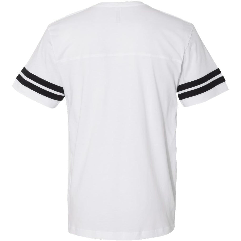 White Solid/Black