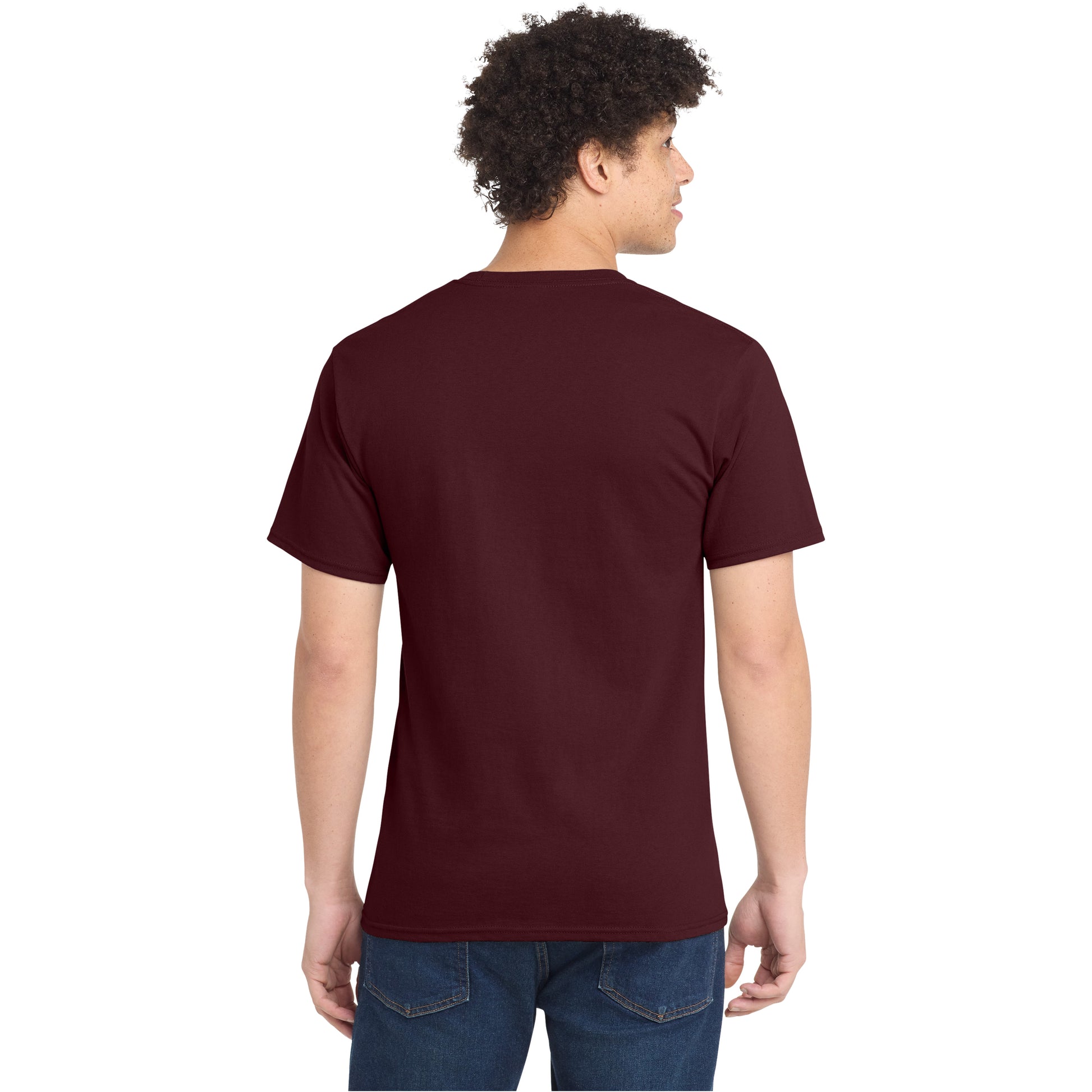 Heathered Maroon