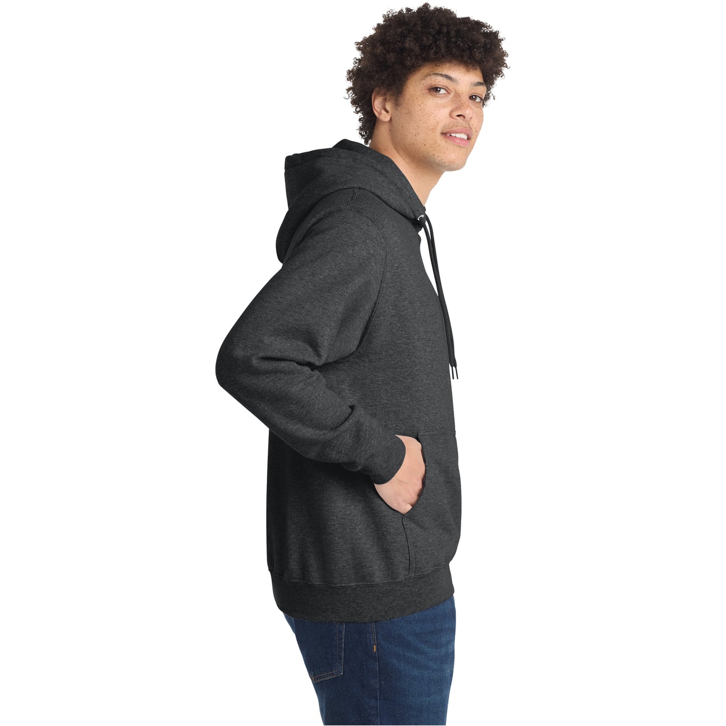 Heathered Black