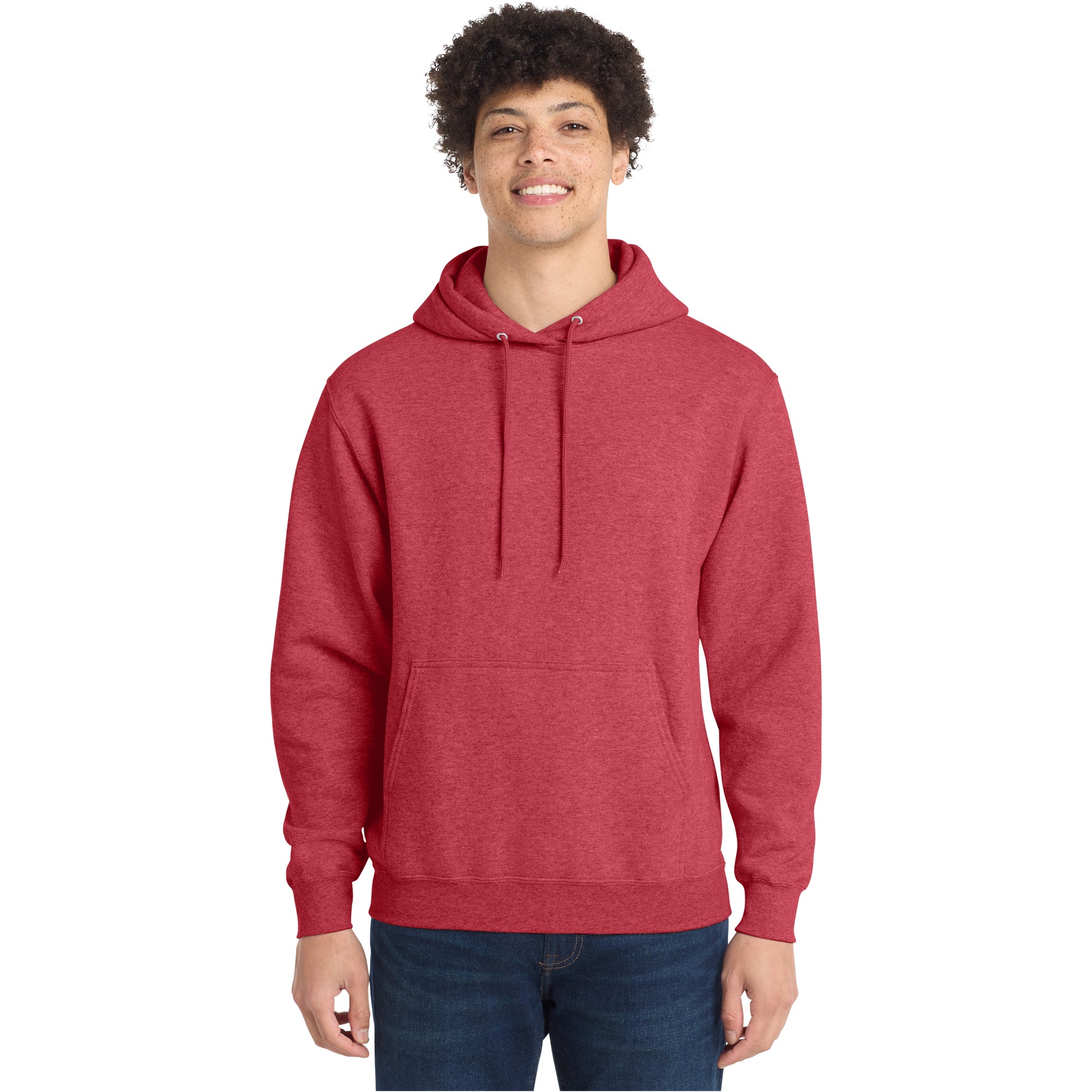Heathered Red