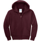 Youth Core Fleece Full-Zip Hooded Sweatshirt