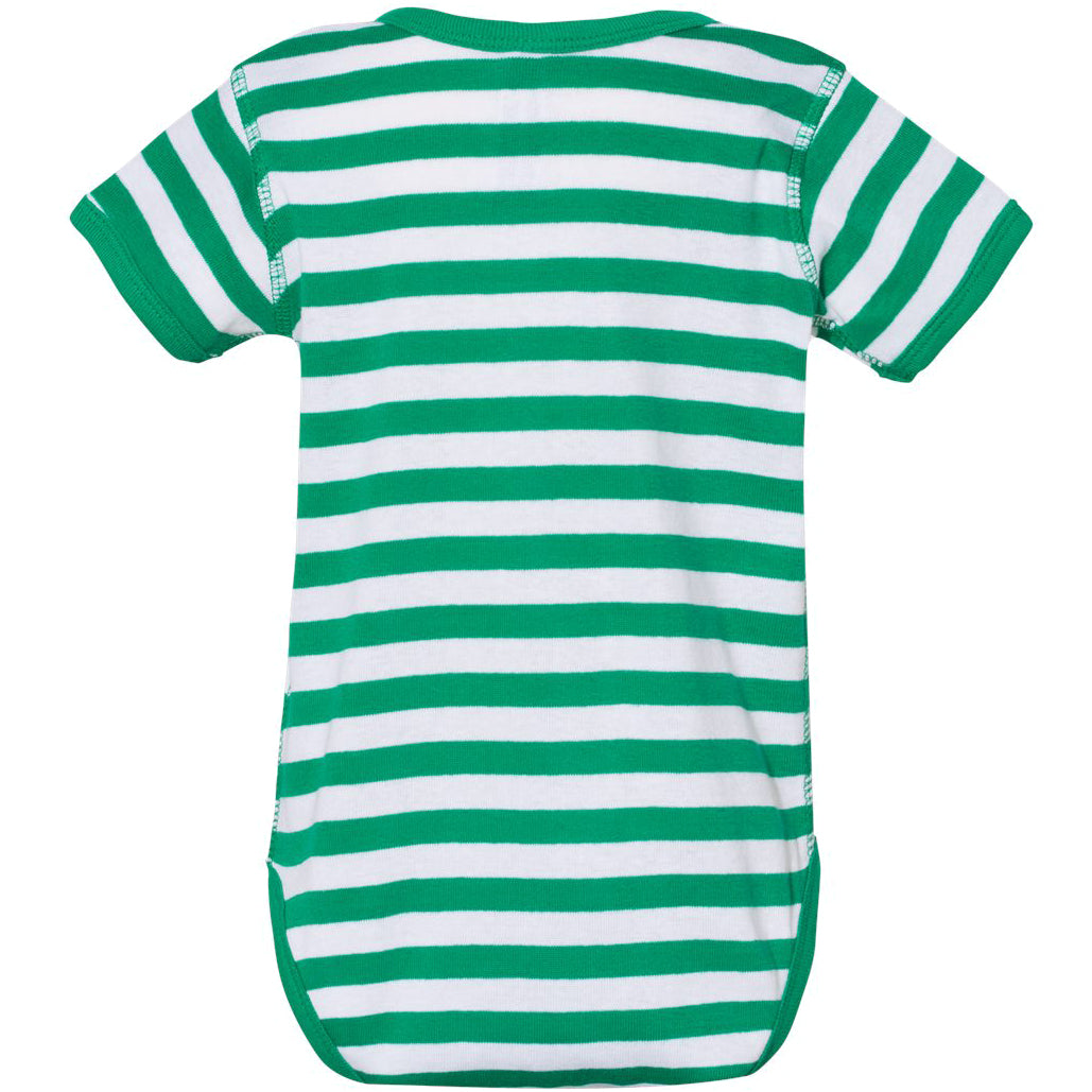 Kelly/White Stripe