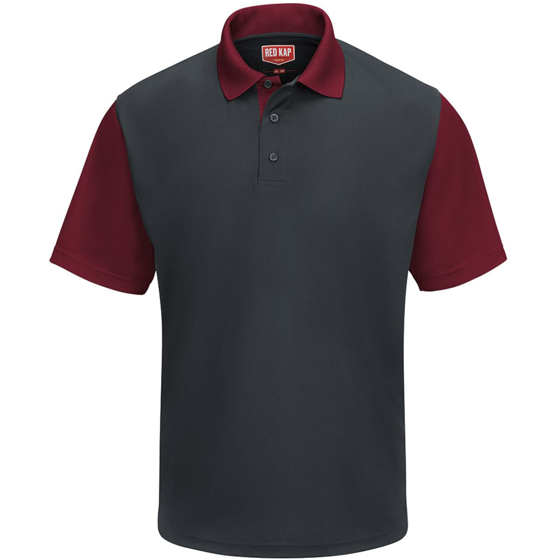 Charcoal/Burgundy