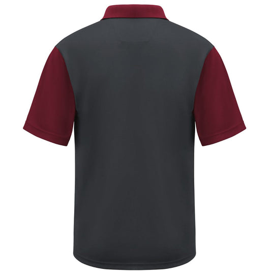 Charcoal/Burgundy