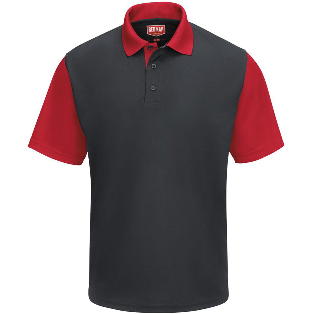 Charcoal/Red