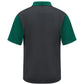 Charcoal/Hunter Green