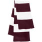 Maroon/White
