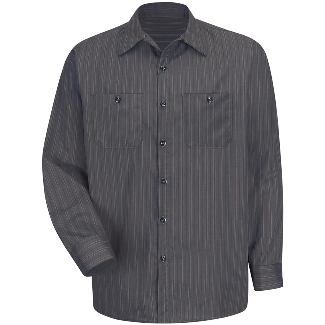 Charcoal/Blue/White Stripe