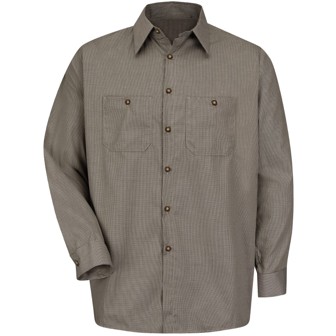 KB-Khaki/Black Microcheck