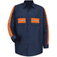 Navy/Orange Trim