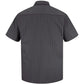 Charcoal/Blue/White Stripe