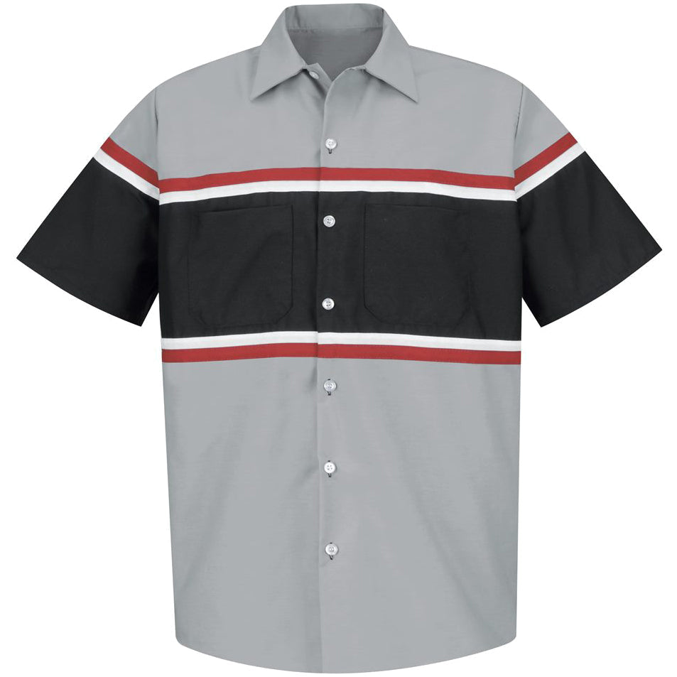 Grey/Black/Red