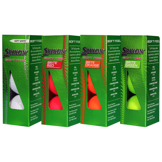 Srixon Soft Feel Variety Pack - Multi Colors